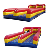 inflatable bungee run sport game